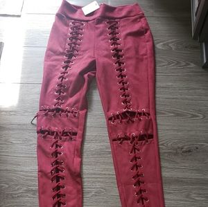 Cut out skinny pants